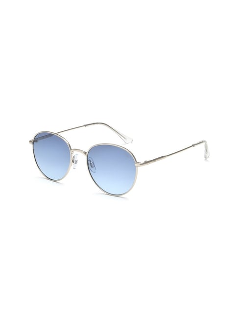 Blue oval outlet sunglasses