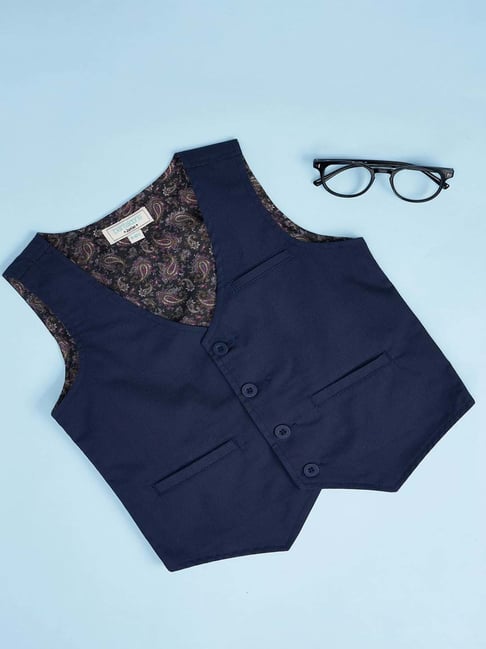 Kids on sale navy waistcoat