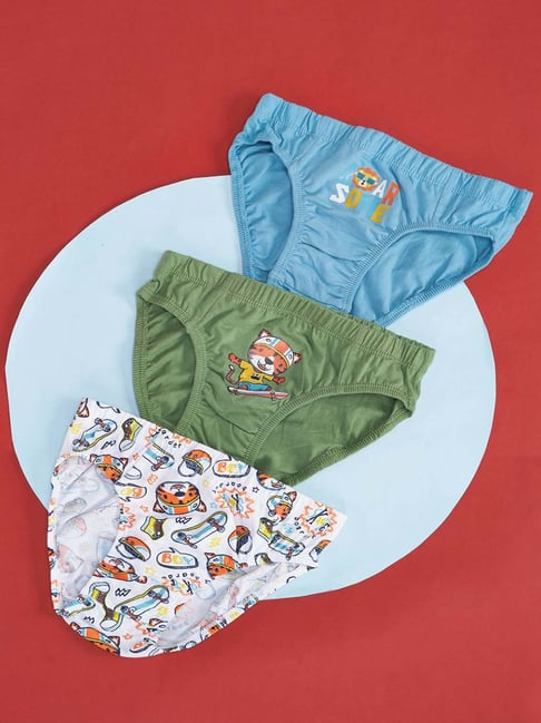 Pantaloons Baby Kids Multicolor Cotton Printed Brief