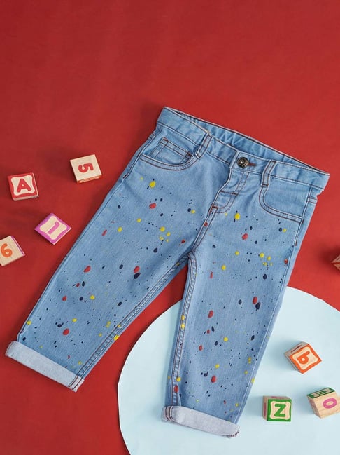 Shop Floral Print Loose Jeans | Denim Collection | RADPRESENT
