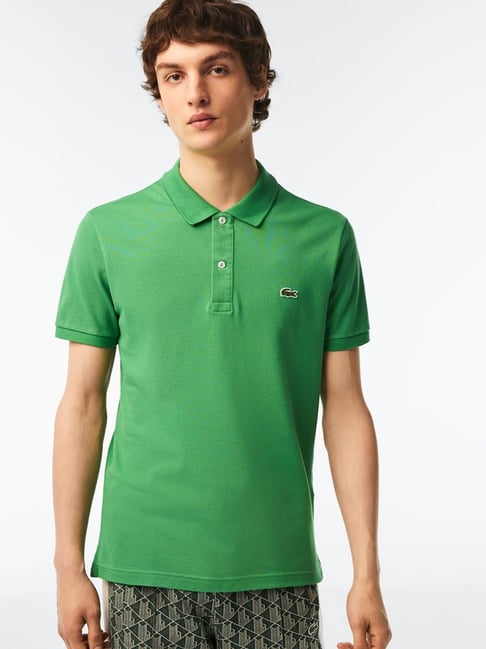 lacoste green t shirt