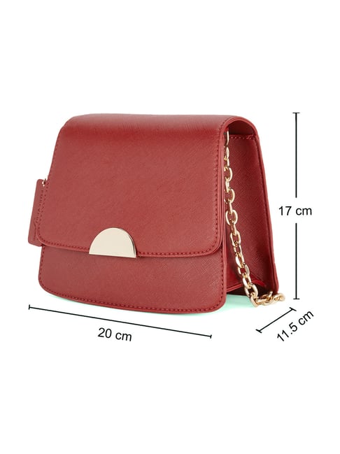 Buy Forever Glam By Pantaloons Tan Half Moon Sling Bag - Handbags for Women  16959248 | Myntra