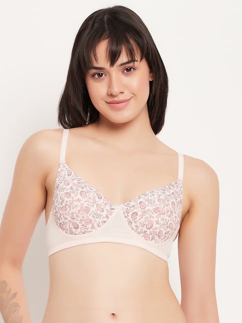 Printed Push-Up Bra