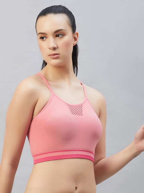 Buy C9 Airwear Dark Pink Sports Bra for Women Online @ Tata CLiQ