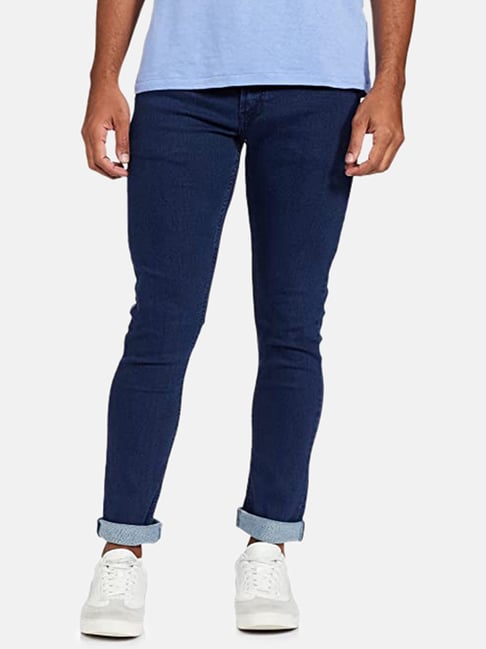 Buy Heavily Washed Skinny Jeggings Online at Best Prices in India