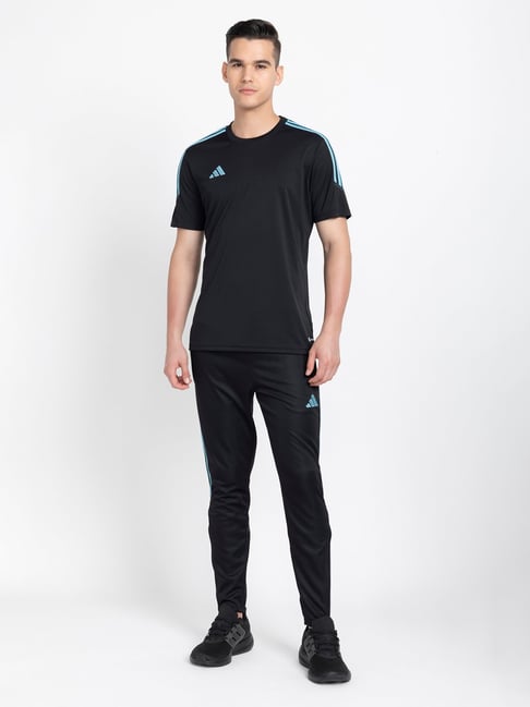Buy adidas Black Slim Fit Tiro 23 Club Sports Trackpants for Men's