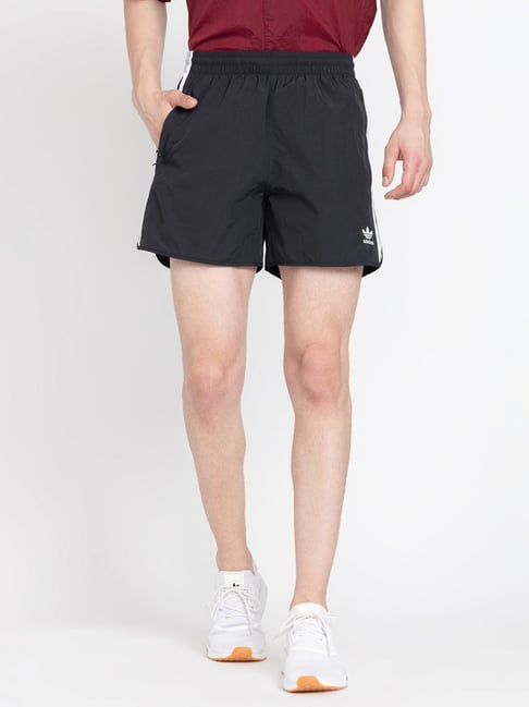Buy Adidas Originals Black Regular Fit Sprinter Sports Shorts for