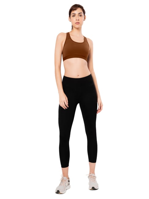 Buy Amante Amante Brown Sports Bra at Redfynd