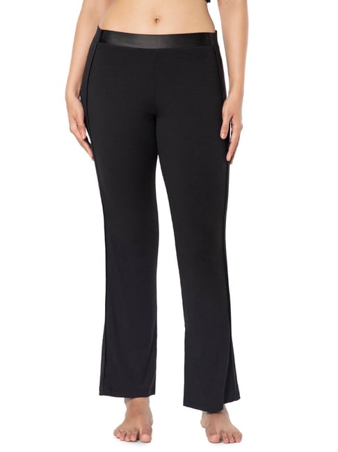 Amante Black Mid Rise Pyjamas-picture-31