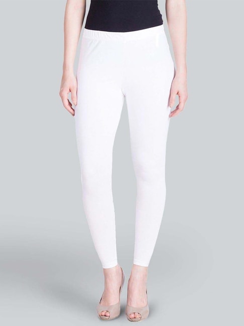 Cotton Spandex Ankle Length Leggings Pants Women Size S - 5XL 30 Colors USA  | eBay