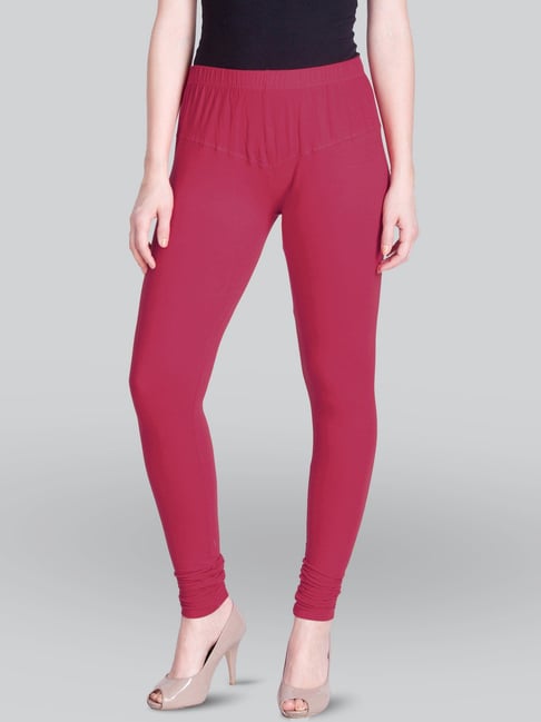 Magenta Colour Ankle Length Leggings