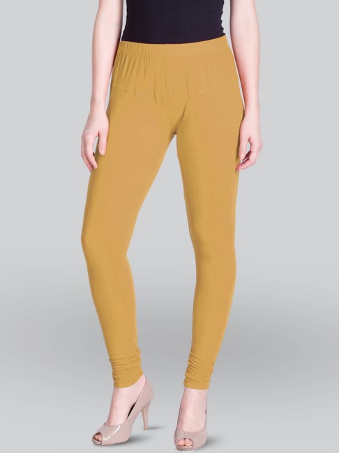 Golden cotton leggings hotsell