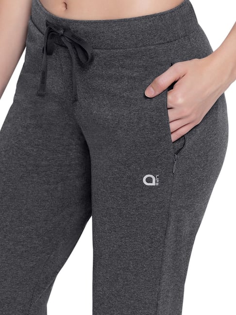 Buy Nite Flite Grey Cotton Yoga Pants for Women's Online @ Tata CLiQ
