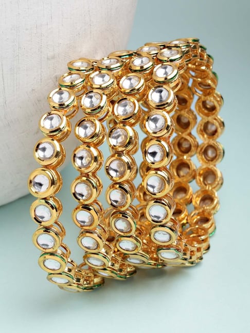 Kundan bangles sale with price