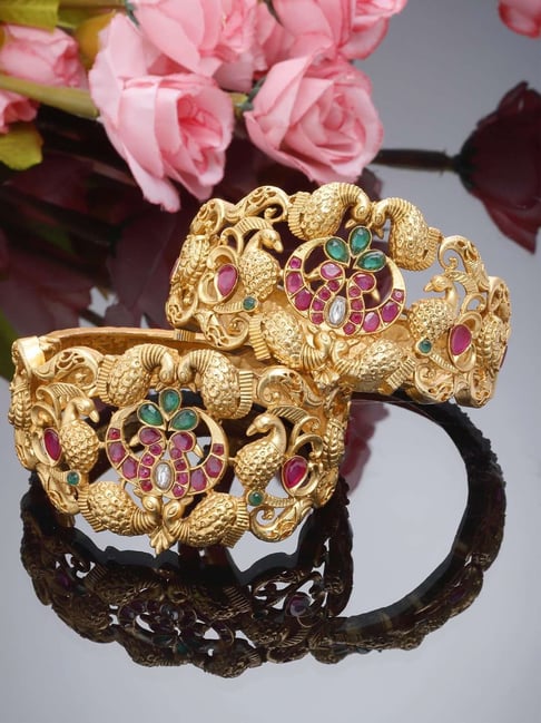 Rajwadi gold clearance bangles designs