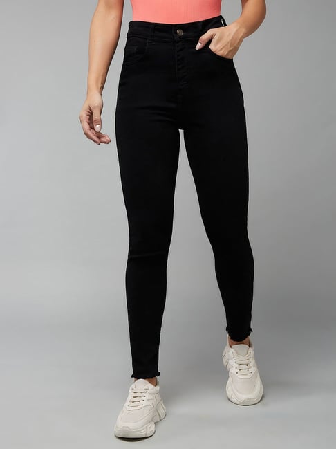 Buy DOLCE CRUDO High Rise Denim Skinny Fit Womens Jeans