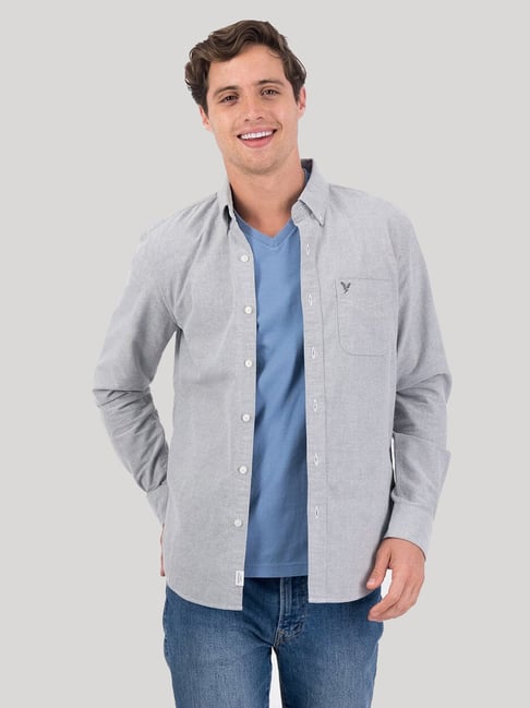 american eagle grey shirt