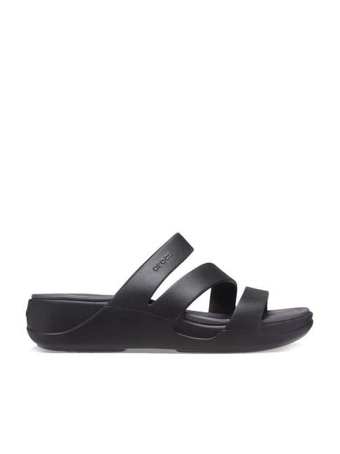 Crocs Women's Boca Black Casual Sandals