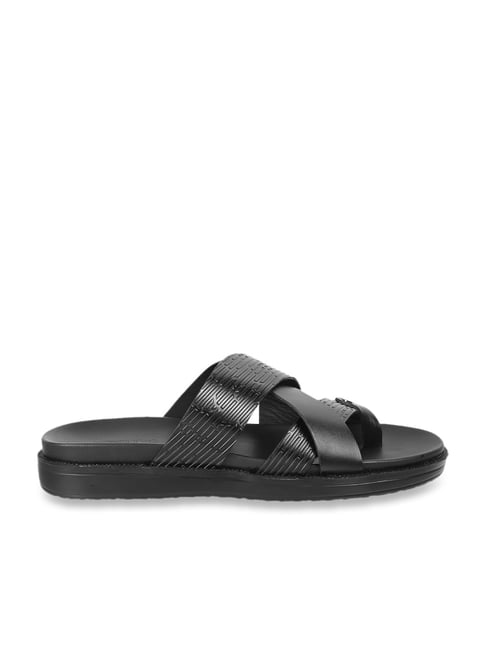Metro Men's Black Toe Ring Sandals-picture-29
