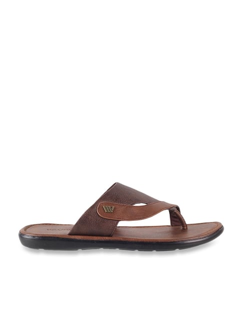 Buy Walkway Men's Tan Toe Ring Sandals for Men at Best Price