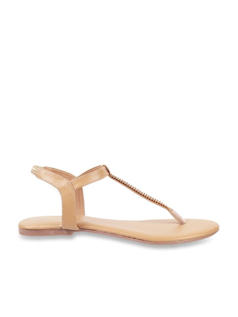 Nude t strap outlet sandals