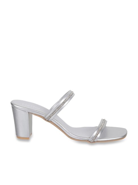 Metro Women's Silver Casual Sandals-picture-48
