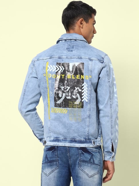 Details more than 222 printed denim jacket men latest