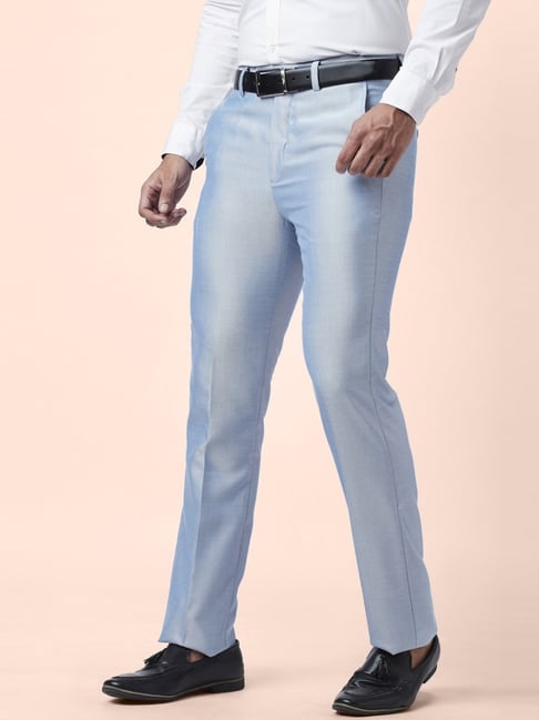 Woovitpl Jeans Men Light Blue Straight Regular Fit Spring Business Casual  Denim Pants Men's Jeans Long Trousers Plus Size Big Size 40 : Amazon.co.uk:  Fashion