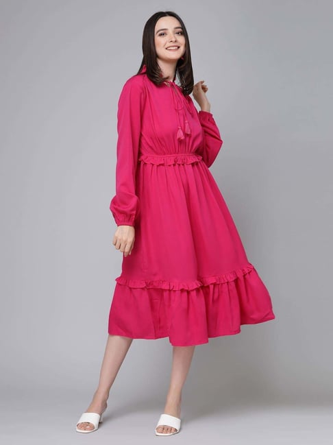 Buy Green Dresses for Women by Cover Story Online | Ajio.com