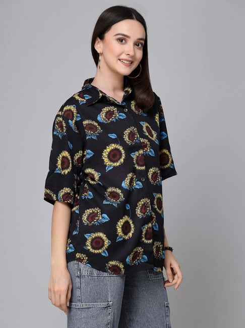 Style Quotient Black Printed Shirt-picture-27