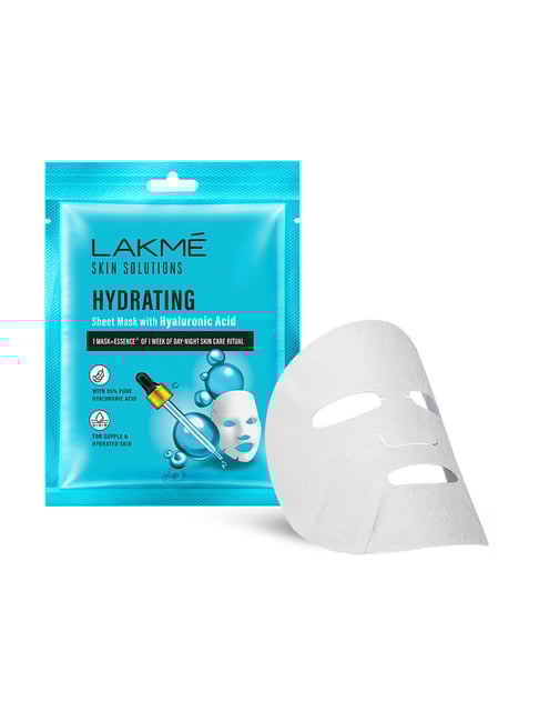 Lakme Skin Solutions Sheet Mask Hydrating with Hyaluronic Acid