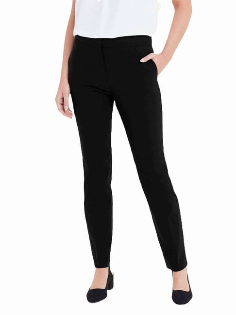 Buy Black Trousers For Women Online In India At Lowest Prices