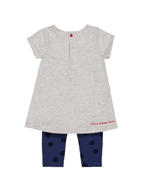 Real Love | Matching Sets | Baby Girl Denim Dress And Leggings 8 Months  Blue White Flowers Dots Butterflies | Poshmark