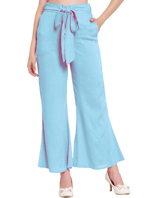 Buy Classic Ravishing Women Bootcut Trousers Maroon at Amazon.in