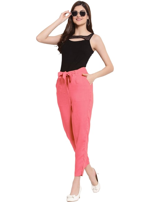 Phase Eight Eira Cigarette Trousers Pale Pink at John Lewis  Partners
