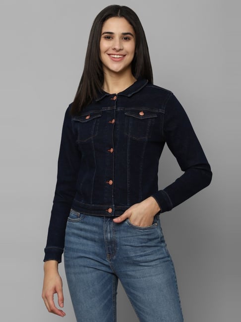 Buy Black Jackets & Coats for Women by ALLEN SOLLY Online | Ajio.com