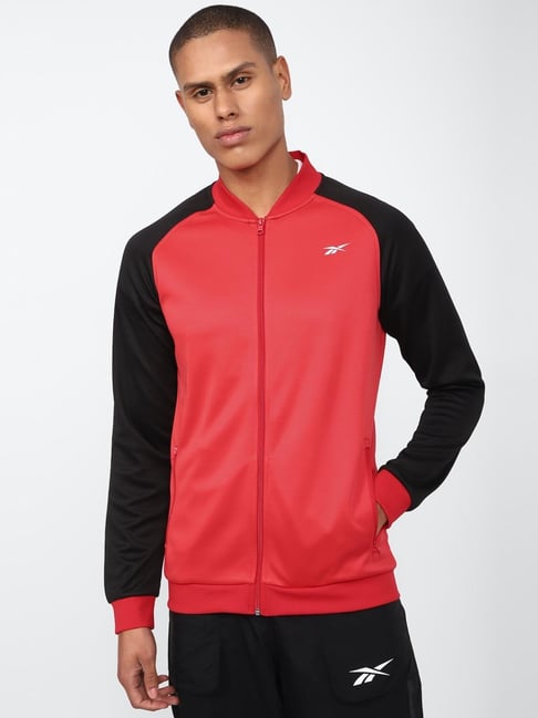 Reebok hot sale red jacket