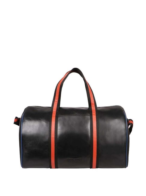 Buy Hidesign Black Medium Duffle Bag Online At Best Price Tata CLiQ