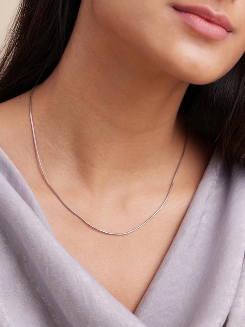 Buy Silver Necklaces & Pendants for Women by OWICHI Online | Ajio.com