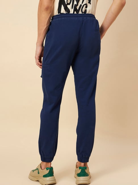 High Star Royal Blue Relaxed Fit Jogger Pants
