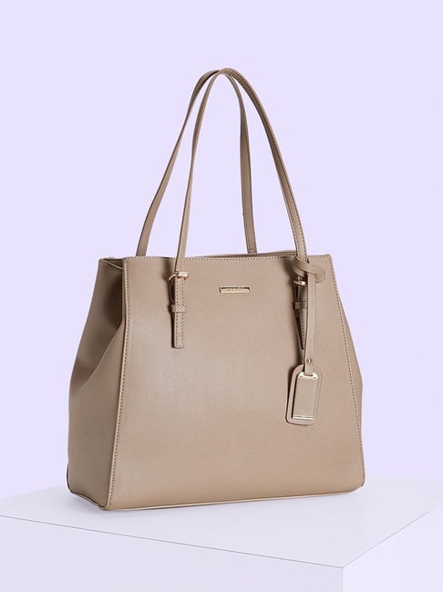 Forever Glam By Pantaloons Tan Shoulder Bag Forever Glam Tan Solid Shoulder  Bag TAN - Price in India | Flipkart.com