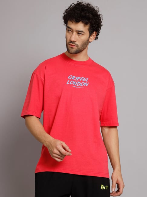 neon pink oversized shirt