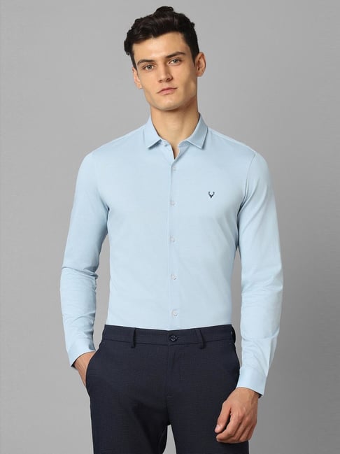 POLO RALPH LAUREN Slim Fit Pima Polo, Pastel blue Men's Polo Shirt