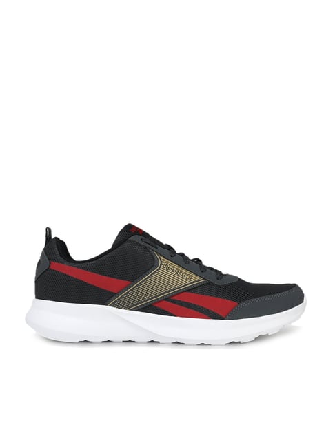 Buy Reebok Men s Race Black Running Shoes for Men at Best Price Tata CLiQ