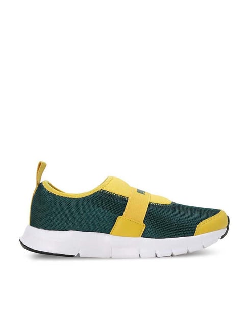 Puma slip store ons yellow