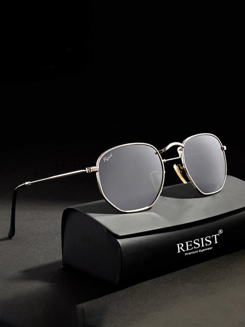 Vintage Gold Sunglasses Men Square Metal Frame Silver Brown Black Small Sun  Glasses Female Unisex Summer Style - CQ197A2K8C6