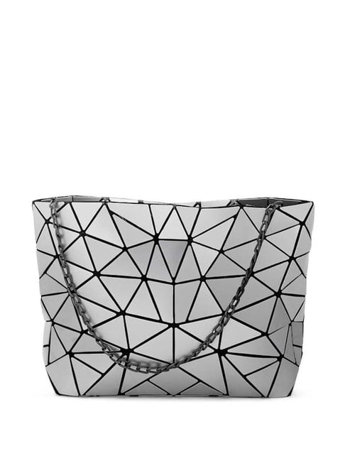 Geometric Pattern I Tote Bag by Ultra Pop - Pixels