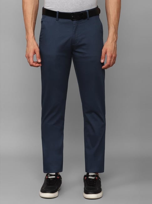 Buy Blue Trousers  Pants for Men by ALLEN SOLLY Online  Ajiocom