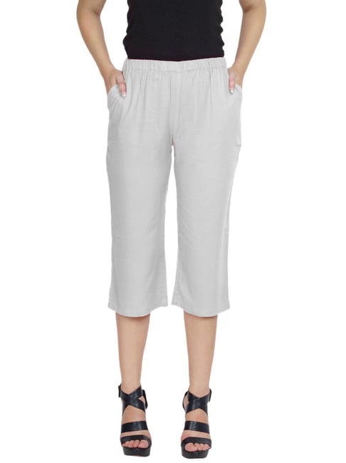 Women's White Cropped & Capri Pants | Nordstrom