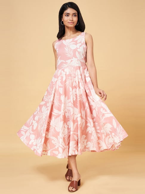 Akkriti by Pantaloons Women Gown Pink Dress - Buy Akkriti by